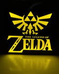 The Legend of Zelda LED Light Box Sign – Glowing Triforce & Crest USB Powered