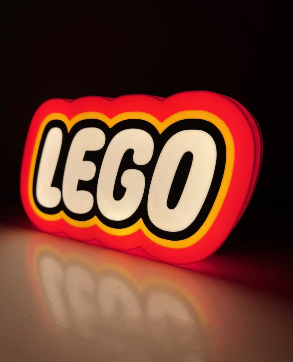 LEGO Logo LED Lightbox - USB Powered Display Sign
