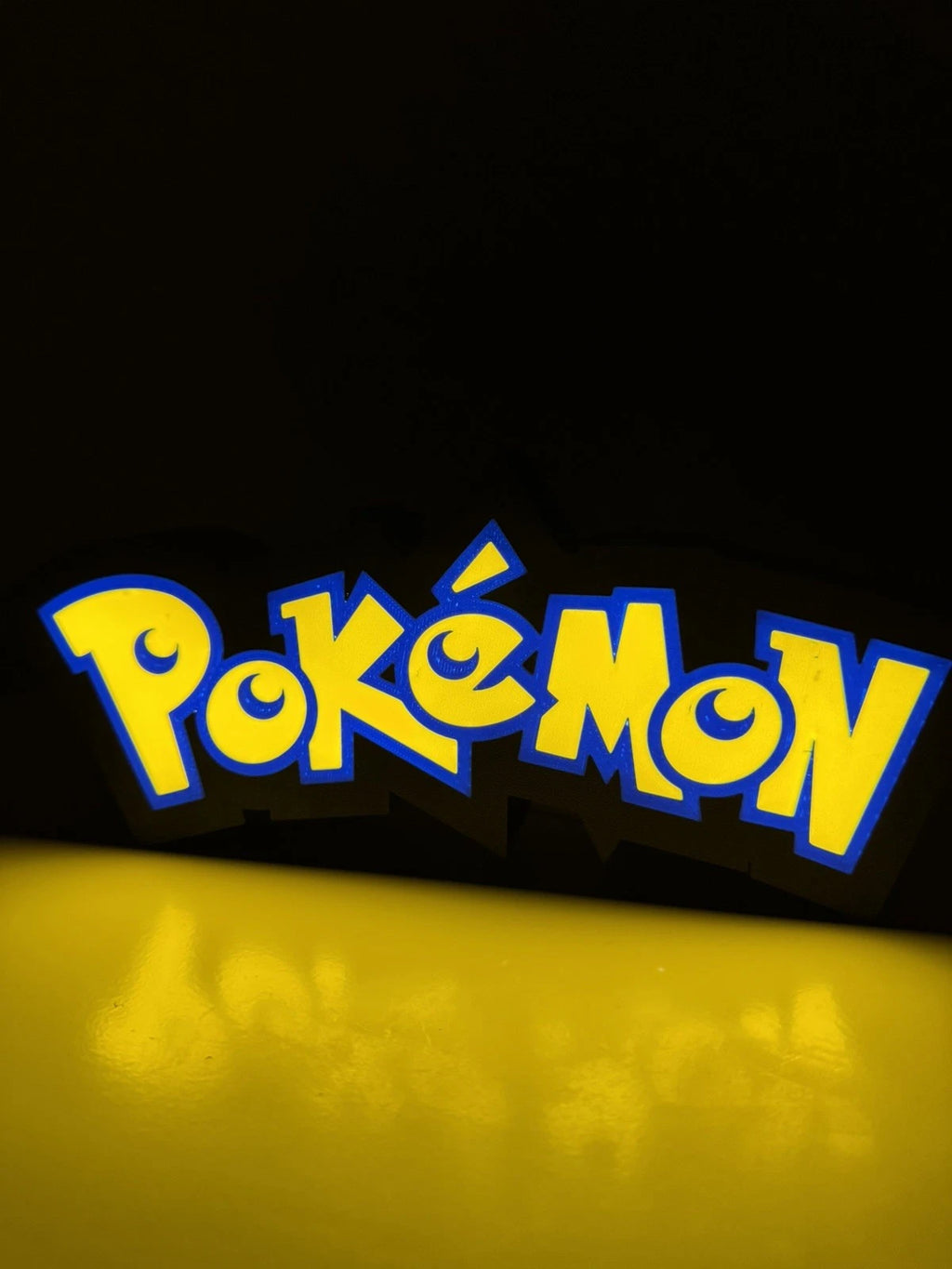 Pokémon Logo Lightbox Sign - LED Display - Fan Art