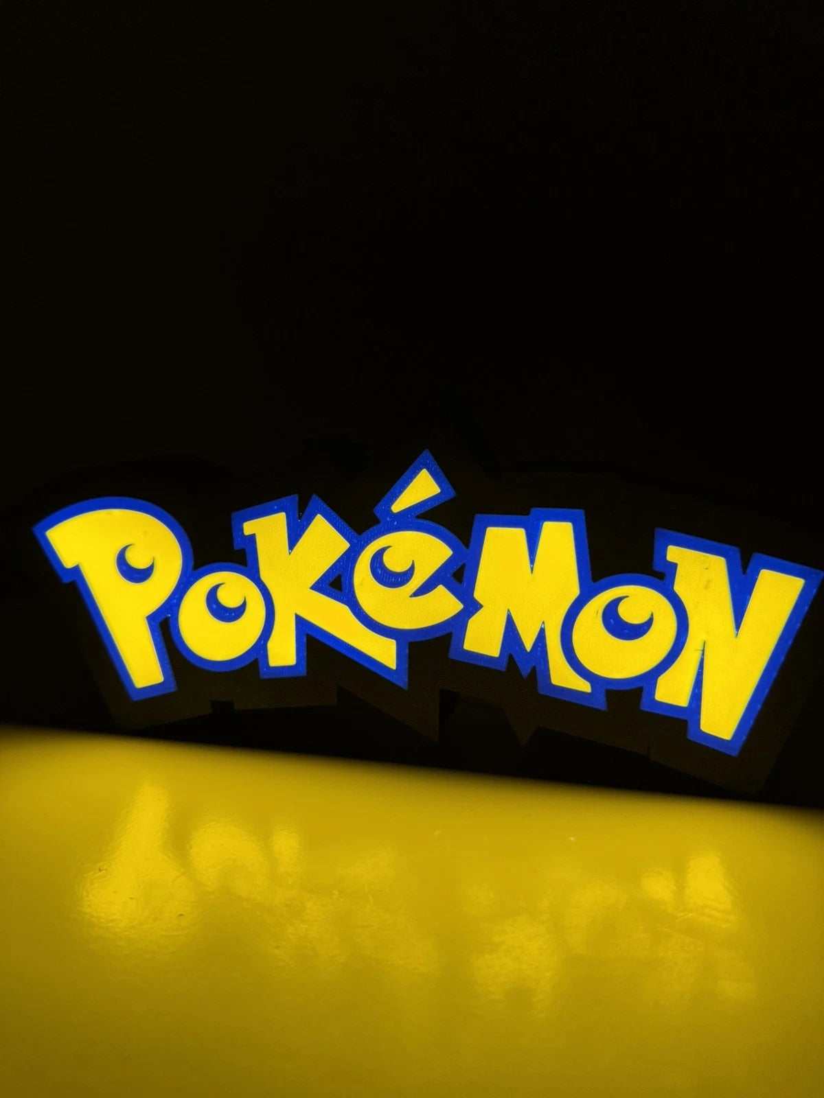 Pokémon Logo Lightbox Sign - LED Display - Fan Art