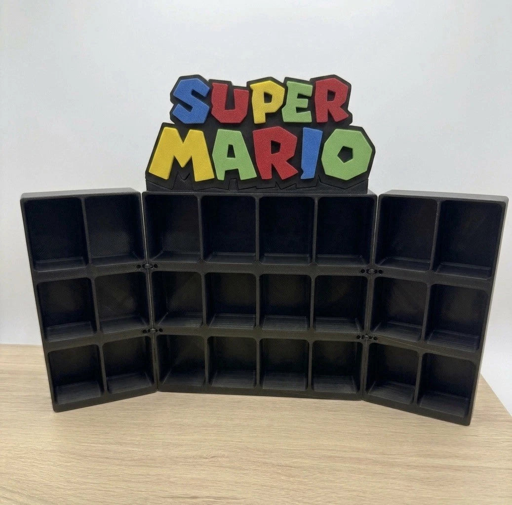 Super Mario Kinder Joy Figure Display Stand – Premium 3D Printed Collector Display